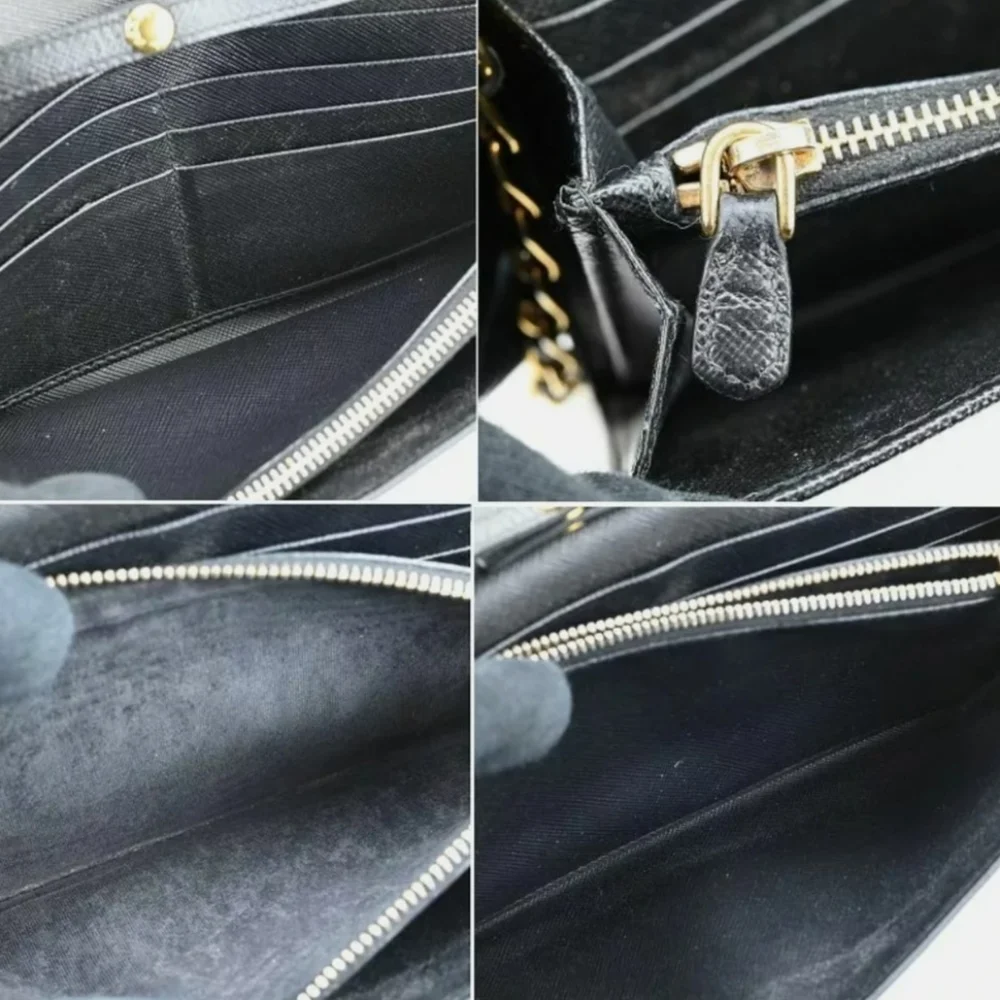 Prada Saffiano Wallet on a Chain - Picture 8 of 8